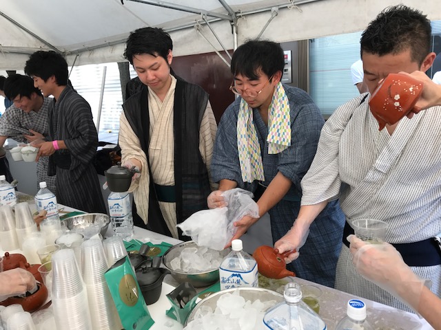 「煎茶の氷水仕立て」のおいしいつくり方